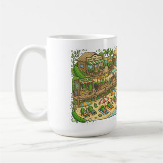 Pickle World - Brine Beach Day Tasse