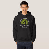 Pickleall Lover Sport Season Graphic Design Hoodie (Vorne ganz)