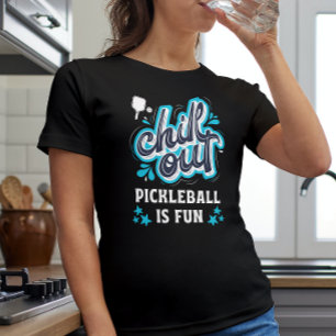 Pickleball abkühlen macht Spaß T-Shirt