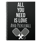 Pickleball Accessoires Geschenkideen Notizblock (Vorderseite)