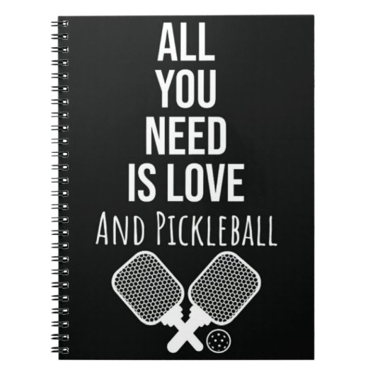 Pickleball Accessoires Geschenkideen Notizblock (Vorderseite)