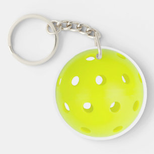 Pickleball AcrylSchlüsselanhänger-Monogramm TEXT Schlüsselanhänger