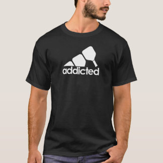 Pickleball Addicdicdicted - Funny Pickleball T-Shirt