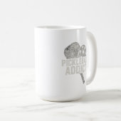 Pickleball Addict Premium Kaffeetasse (VorderseiteRechts)
