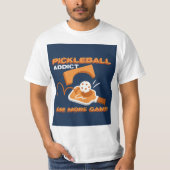 Pickleball Addict T-Shirt (Vorderseite)