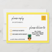 Pickleball Ananas B'day Einladung + UAWG (Rückseite)