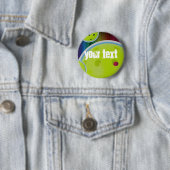 Pickleball Anpassen Personalisieren Pickle Ball Sp Button (Beispiel)
