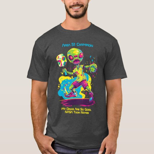  Pickleball Area 51 Champion T-Shirt (Vorderseite)