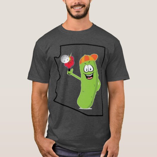 Pickleball Arizona Winter Headquarters of the Game T-Shirt (Vorderseite)