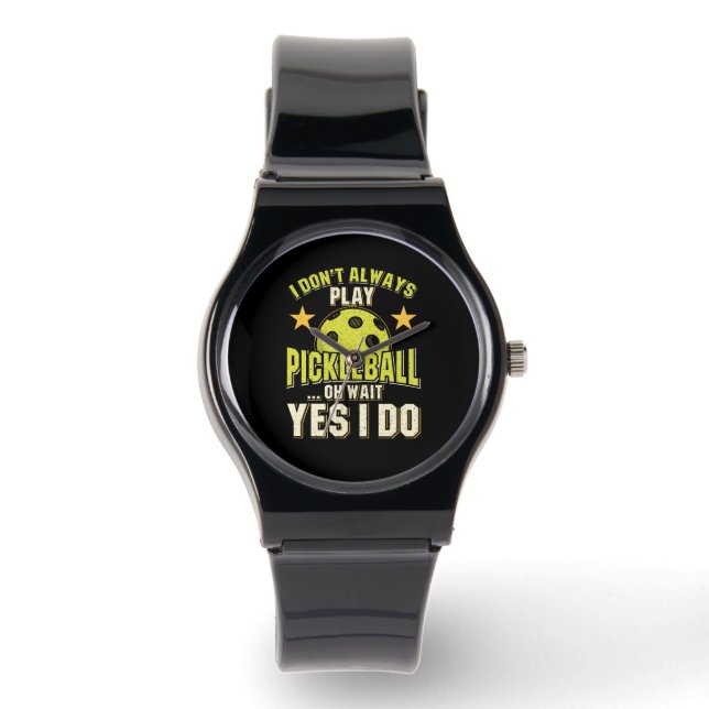 Pickleball Armbanduhr (Vorderseite)