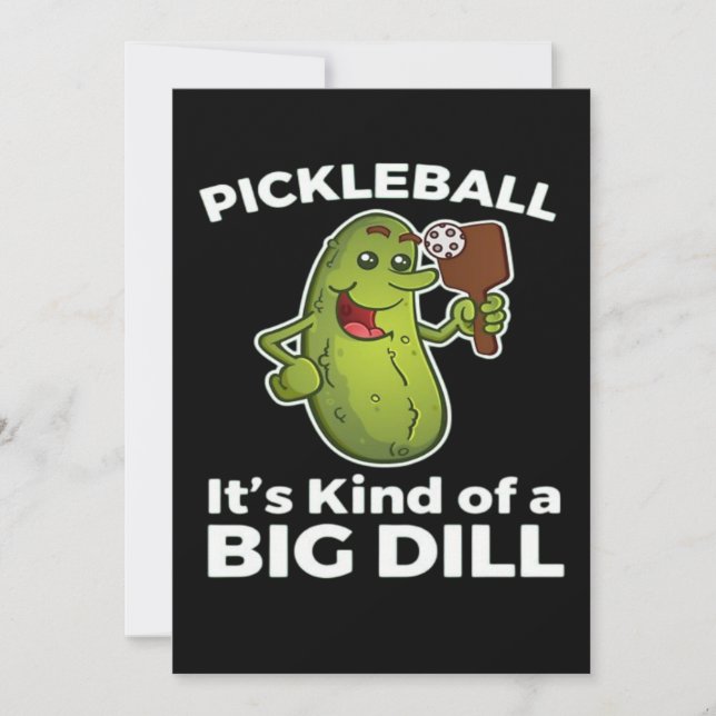 Pickleball-Art eines großen Todes (Vorderseite)