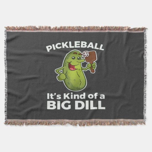 Pickleball-Art eines großen Todes Decke (Vorderseite)
