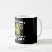Pickleball-Art eines großen Todes Kaffeetasse (VorderseiteRechts)