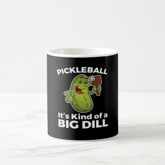 Pickleball-Art eines großen Todes Kaffeetasse (Mittel)