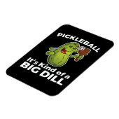 Pickleball-Art eines großen Todes Magnet (Linke Seite)