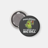 Pickleball-Art eines großen Todes Magnet (Vorderseite/Rückseite)