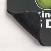 Pickleball-Art eines großen Todes Mousepad (Ecke)