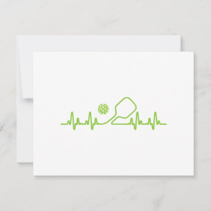 Pickleball Art für Männer Frauen Pickle Ball Pickl Feiertagskarte