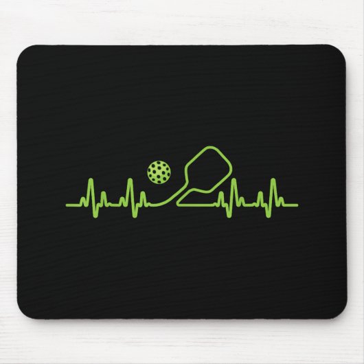 Pickleball Art für Männer Frauen Pickle Ball Pickl Mousepad (Vorne)