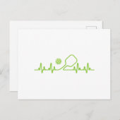 Pickleball Art für Männer Frauen Pickle Ball Pickl Postkarte (Vorne/Hinten)