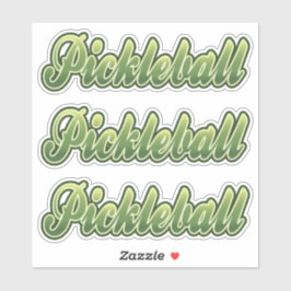 Pickleball Aufkleber