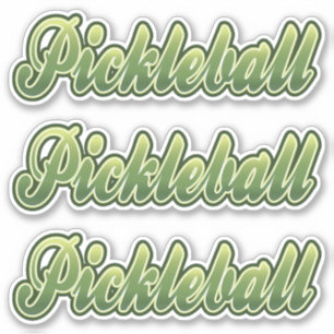Pickleball Aufkleber