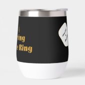 Pickleball Bachelor Party Black Gold Personalisier (Links)