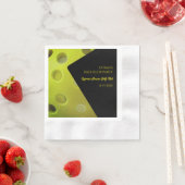 Pickleball Bachelor Party Classic Stilvolles Dink Serviette (Beispiel)