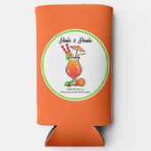 Pickleball Bachelorette Wedding Dinks & Drinks Selters Dosenkühler (Vorderseite)