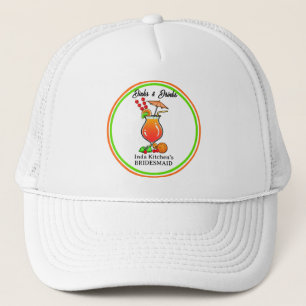 Pickleball Bachelorette Wedding Dinks & Drinks Truckerkappe