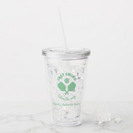 Pickleball Bachelorette Weekend Acryltrinkbecher