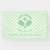 Pickleball Bachelorette Weekend Banner (Horizontal)