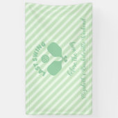 Pickleball Bachelorette Weekend Banner (Vertikal)