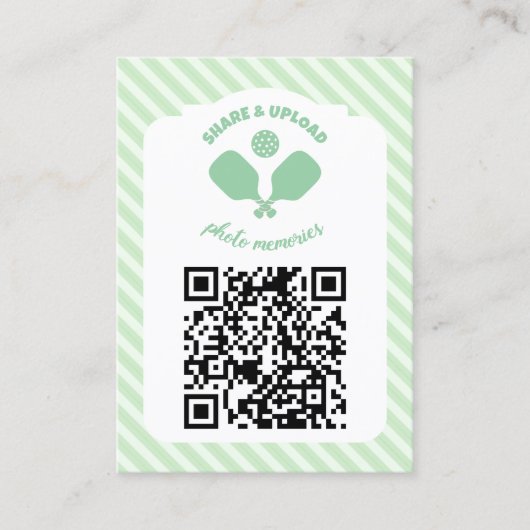 Pickleball Bachelorette Weekend Begleitkarte (Vorderseite)