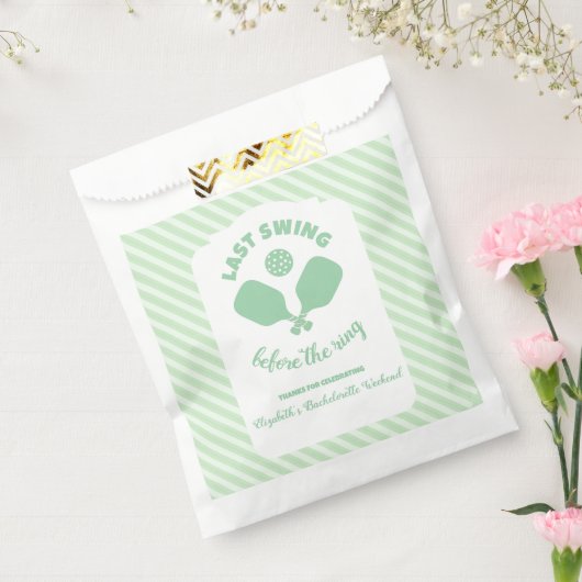 Pickleball Bachelorette Weekend Geschenktütchen (Versiegelt)