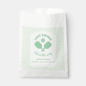 Pickleball Bachelorette Weekend Geschenktütchen (Vorderseite)