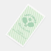 Pickleball Bachelorette Weekend Serviette (Ecke)