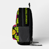 Pickleball-Backpack Bedruckter Rucksack (Rechts)