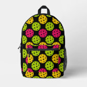Pickleball-Backpack Bedruckter Rucksack (Vorderseite)