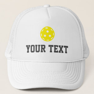 Pickleball Baller Funny Custom Text Name Truckerkappe