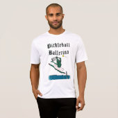 Pickleball Ballerina T-Shirt (Vorne ganz)