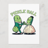 Pickleball Ballroom Dancing Begleitkarte (Vorderseite)