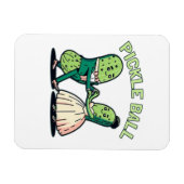 Pickleball Ballroom Dancing Magnet (Horizontal)