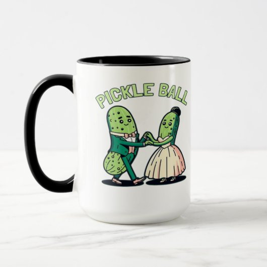 Pickleball Ballroom Dancing Tasse (Links)