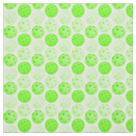 Pickleball Balls - Green Pickleball Balls auf Weiß Stoff
