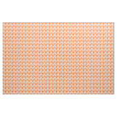 Pickleball Balls - Orange Pickleballs auf Weiß Stoff (Yard (91,4 cm))