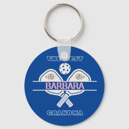 Pickleball Best Grandma Paddles Vorname Schlüsselanhänger