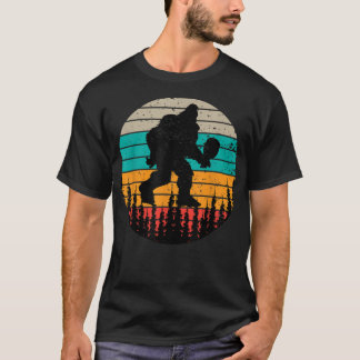 Pickleball Bigfoot Pickleball Sasquatch Dink Playa T-Shirt
