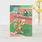 Pickleball Birthday Bud & Tony Notecard Karte (Gelbe Blume)