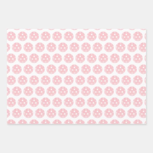 Pickleball Birthday Geschenkpapier Set (Vorderseite 2)